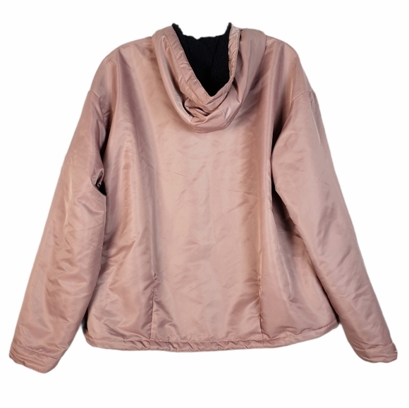 FABLETICS Cher Polar fleece jacket gorpcore reversible NWT - Picture 4 of 9